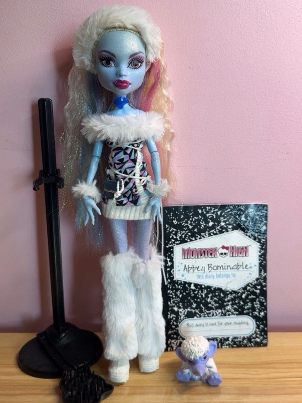 Original Monster High Abbey Bominable Doll 1st Wave 2010